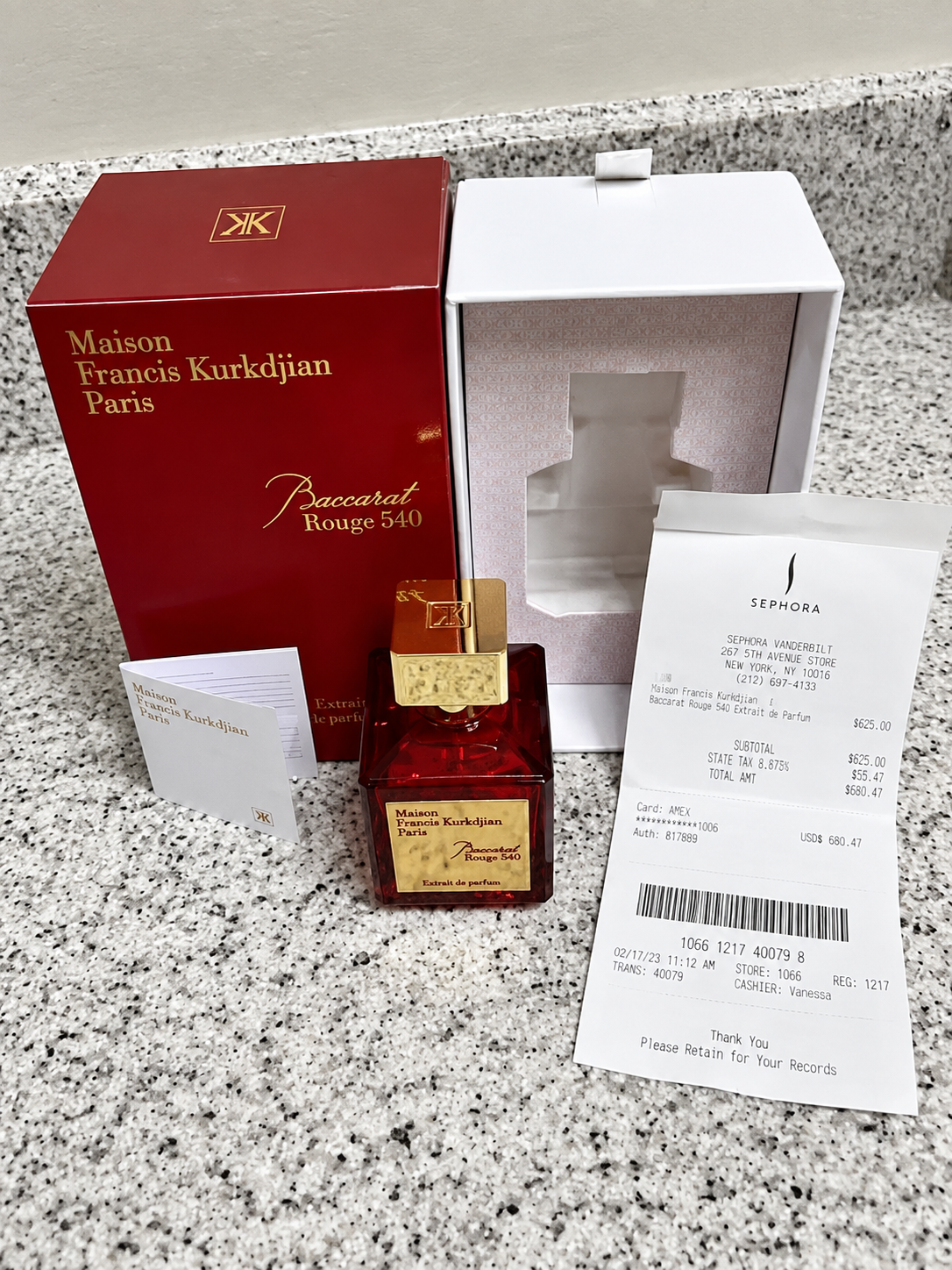 Maison Francis Kurkdjian Baccarat Rouge 540 Eau de Parfum EDP Spray – Luxury Fragrance