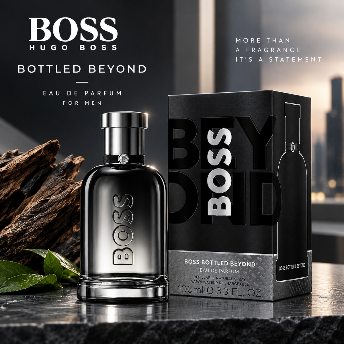 Hugo Boss BOSS Bottled Beyond Eau de Parfum Refillable 100ml for Men