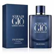 Giorgio Armani Acqua di Giò Profondo Eau de Parfum EDP for Men 3.4 oz 100ml – New Sealed