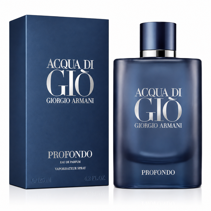 Giorgio Armani Acqua di Giò Profondo Eau de Parfum EDP for Men 3.4 oz 100ml – New Sealed