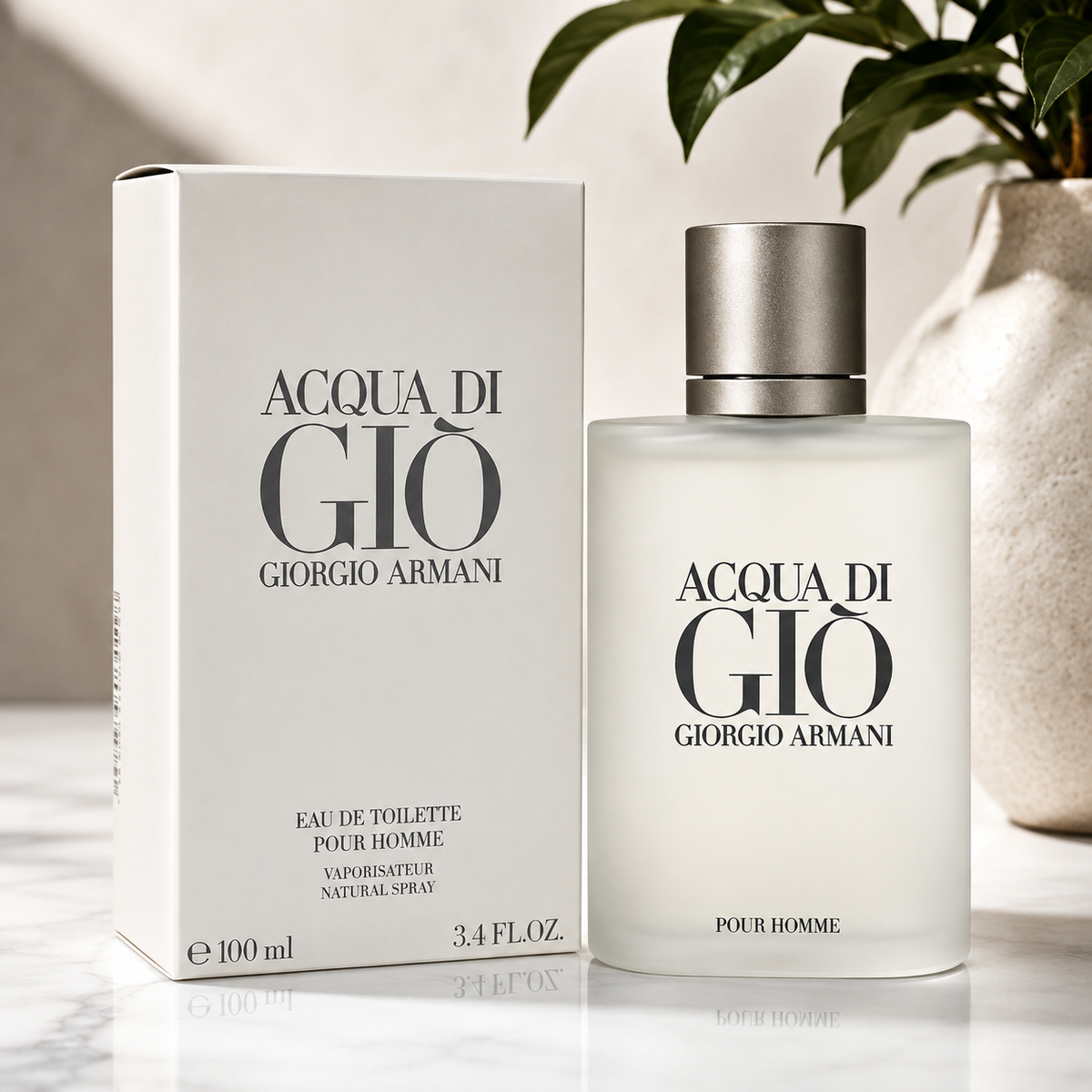 Giorgio Armani Acqua di Giò Eau de Toilette EDT for Men 3.4 oz / 100ml – Fresh Aquatic Cologne