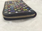 Louis Vuitton x Murakami Black Multicolor Monogram Zippy Long Wallet – Fuchsia