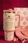 Stanley x LoveShackFancy Floral Pink Quencher H2.0 FlowState Tumbler 40 oz