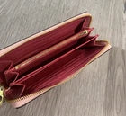 Coach Long Zip Around Wallet in Signature Canvas with Box – 12 Colors Available