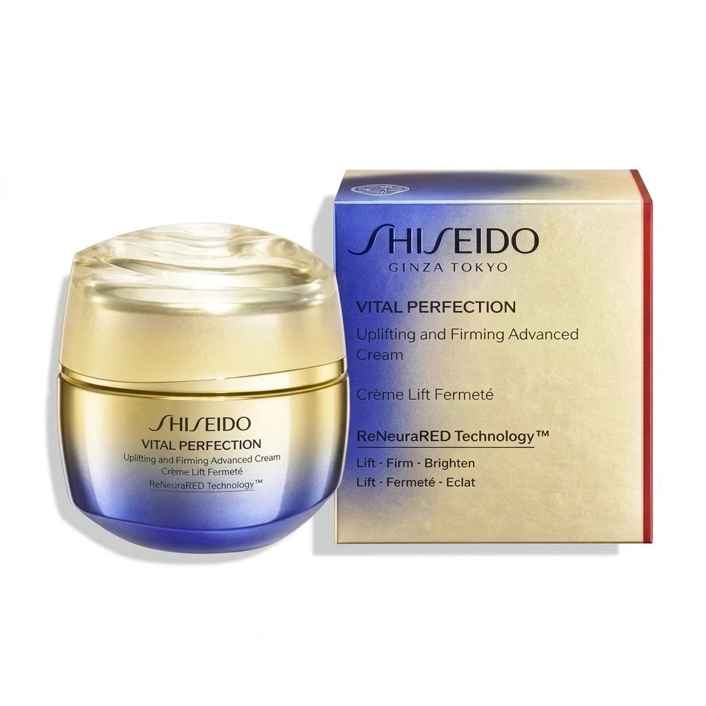 Shiseido Vital Perfection Uplifting and Firming Advanced Cream 1.7 oz / 50 ml NIB