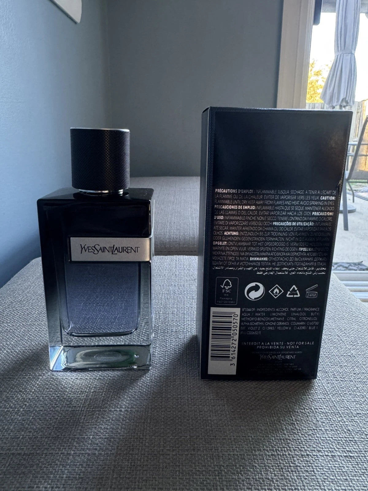 Yves Saint Laurent Y Eau de Parfum for Men 3.3 oz / 100 ml Spray