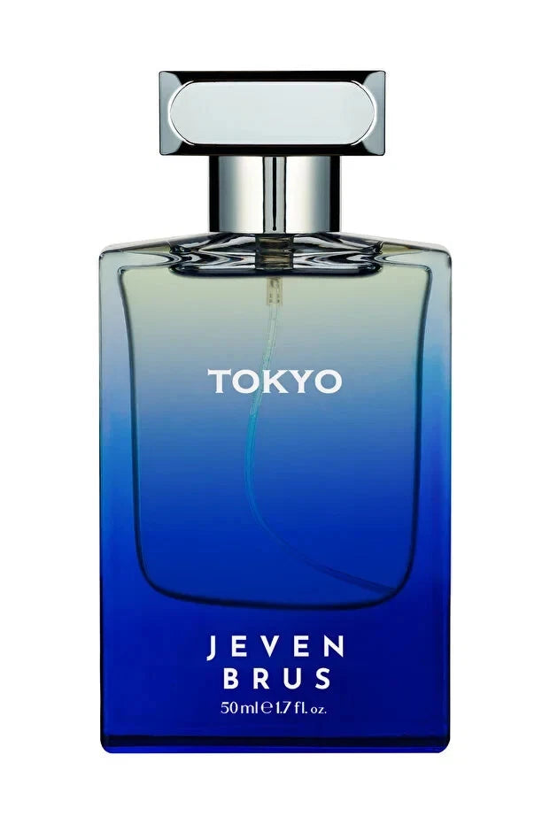 Jeven Brus Tokyo Eau de Parfum for Men 50ml – Fresh Woody Fragrance