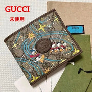 Gucci x Disney Donald Duck GG Folding Wallet with Box & Bag – Unused