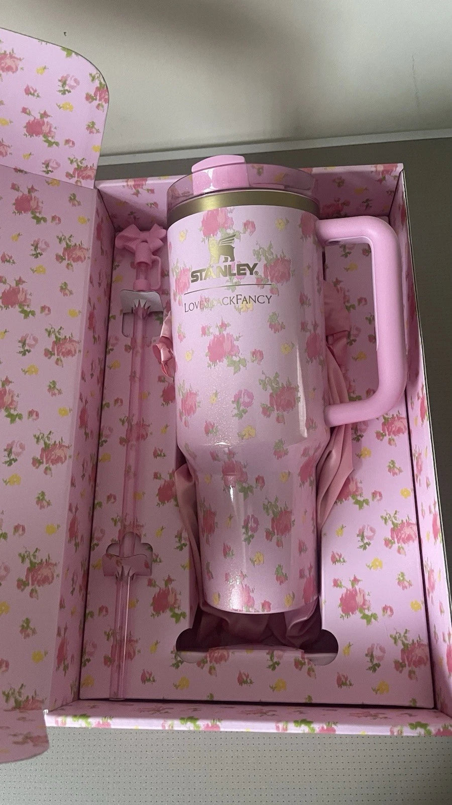 Stanley x LoveShackFancy Quencher H2.0 FlowState Tumbler 40oz