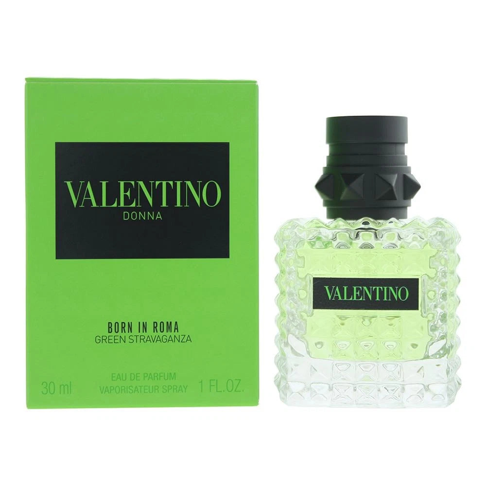 Valentino Donna Born In Roma Green Stravaganza Eau de Parfum EDP 1 oz 30ml for Women