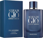 Giorgio Armani Acqua di Giò Profondo Eau de Parfum EDP 4.2 oz 125ml – Old Formula – Authentic