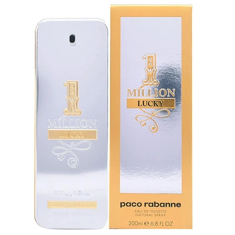 Paco Rabanne 1 Million Lucky Eau de Toilette EDT 6.8 oz / 200ml for Men – Discontinued – Authentic
